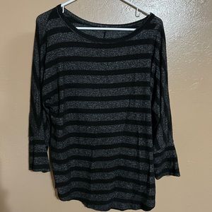 Mix By 41 Hawthorn Black and Gray Stripes